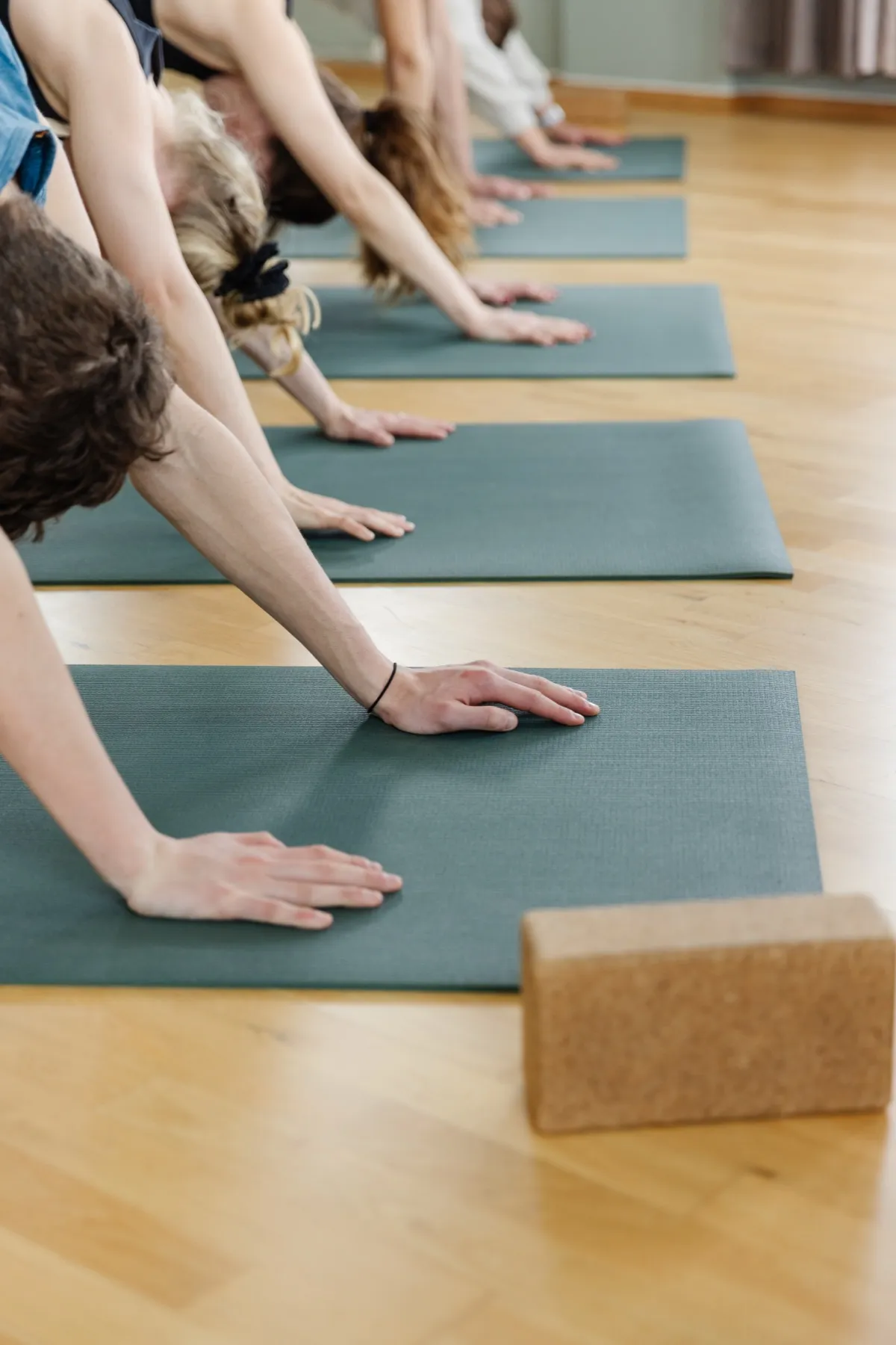 Fra yogasalen hos InSPIRE Yogastudio